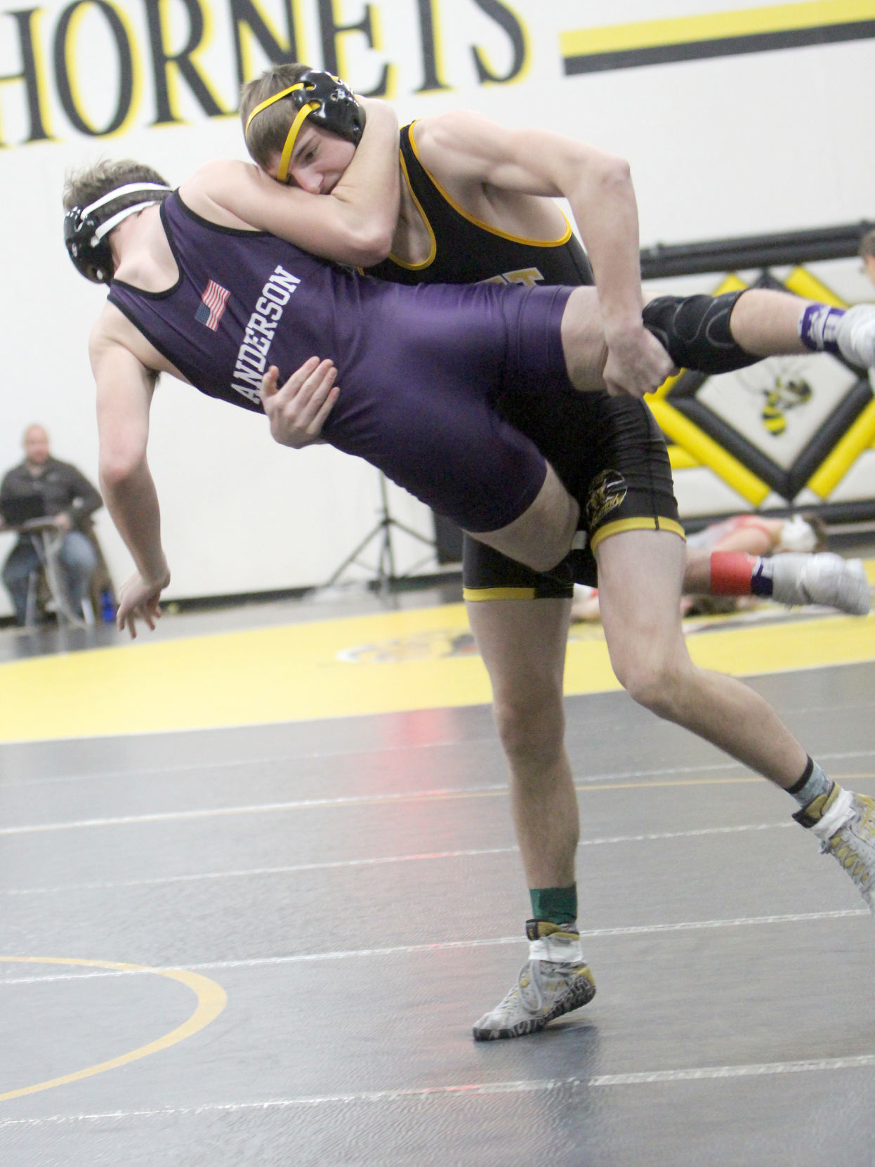 Division 3 wrestling regionals at Cadott 2-9-19